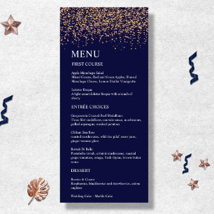 Romantic Navy Ro Guld Stardust Meny