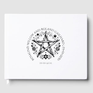 Romantic Pagan Wicca Bröllop Gästböcker