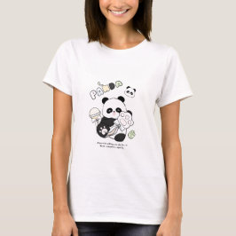 Romantic Panda Vibes T Shirt