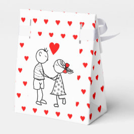 Romantic par Gift Box Kärlek Presentaskar