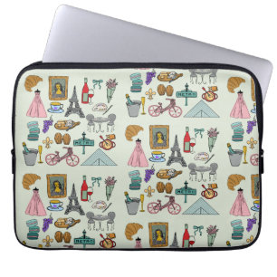 Romantic Paris Laptop Fodral