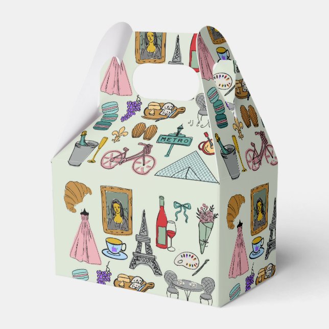 Romantic Paris Presentaskar (Framsidan Sidan)