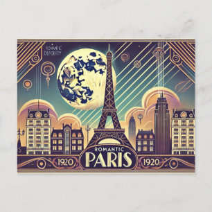 Romantic Paris Vykort