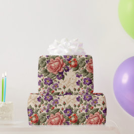 Romantic Peach och Coral Ro Presentpapper