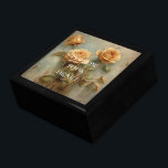 Romantic Peach Ro Blommigt Minnesask<br><div class="desc">Romantic Peach Ro Blommigt</div>