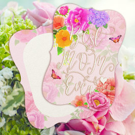 Romantic Peonies Garden Rosa Best Mamma Inbjudningar