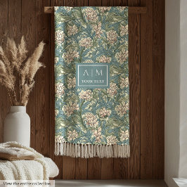 Romantic Pimpernel Morris Inspired Anpassningsbar Fleecefilt