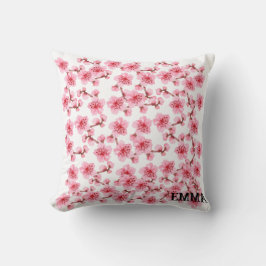 Romantic pink Cherry blosson Kudde