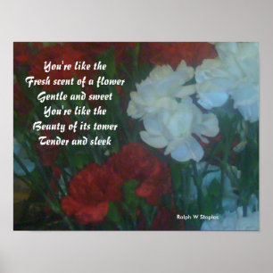 romantic poem posters