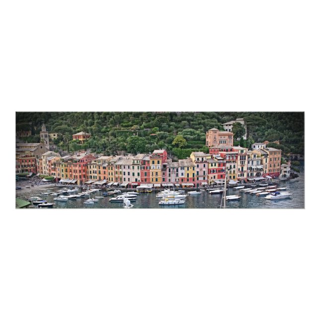 Romantic Portofino, Italia - klassisk Italien Fototryck (Framsidan)