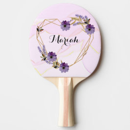 Romantic purple flower bouquet abstract background pingisracket