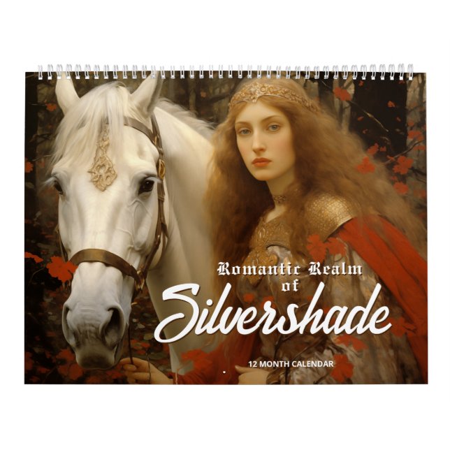 Romantic Realm of Silvershade Kalender (Omslag)