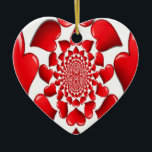 Romantic Red Hearts Mönster Art Skriv ut Julgransprydnad Keramik<br><div class="desc">Romantic Red Hearts Mönster Art Print Introducing the "Romantic Red Hearts Mönster Art Print", ett vackert designat biet som fångar kärlek innersta väsen och kärlek genom sitt slående hjärtmotiv. Beskrivning: Den här teckningen har en central, symmetrisk mönster i röda hjärtan som ordnats i en cirkelformad eller radiell design. Hjärtan varierar...</div>