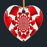 Romantic Red Hearts Mönster Art Skriv ut Julgransprydnad Keramik<br><div class="desc">Romantic Red Hearts Mönster Art Print Introducing the "Romantic Red Hearts Mönster Art Print", ett vackert designat biet som fångar kärlek innersta väsen och kärlek genom sitt slående hjärtmotiv. Beskrivning: Den här teckningen har en central, symmetrisk mönster i röda hjärtan som ordnats i en cirkelformad eller radiell design. Hjärtan varierar...</div>