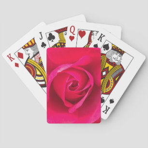 Romantic Red Rosa ros v2 Casinokort