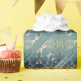 Romantic Ro Blue Presentpapper