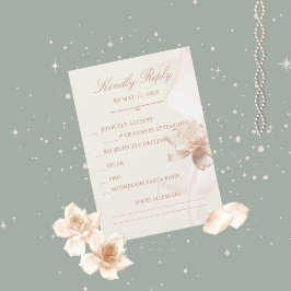 Romantic Ro Bröllop OSA Cards Inbjudningar
