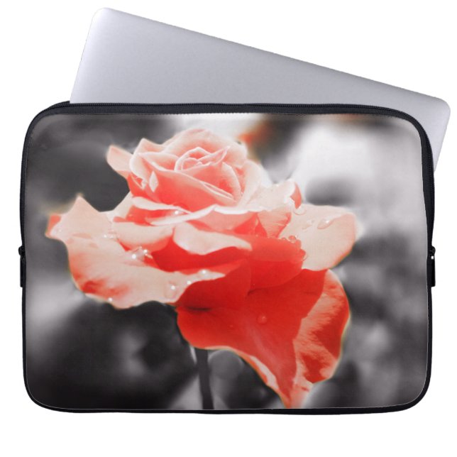 Romantic Ro Flowers #3 Laptop Sleeve (Framsidan)