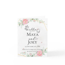 Romantic Ro Geometric Bröllop