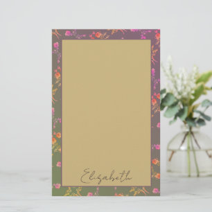 Romantic Ro Personal Stationery Brevpapper