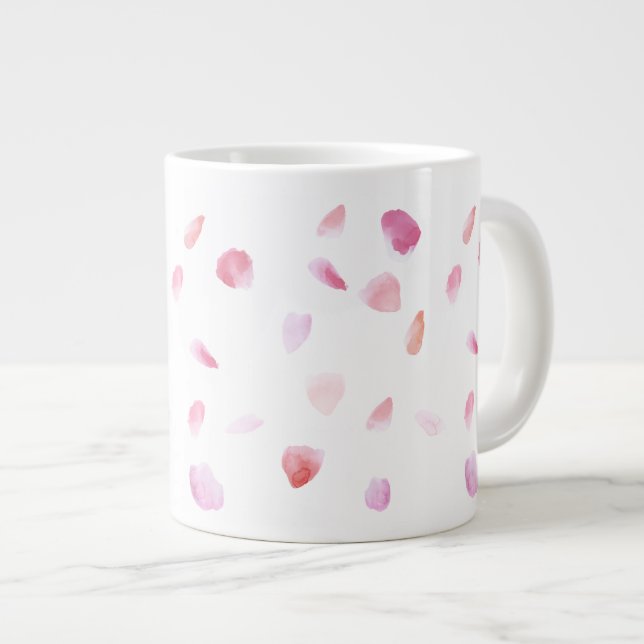 Romantic Ro Petals Jumbo Mugg (Framsida höger)
