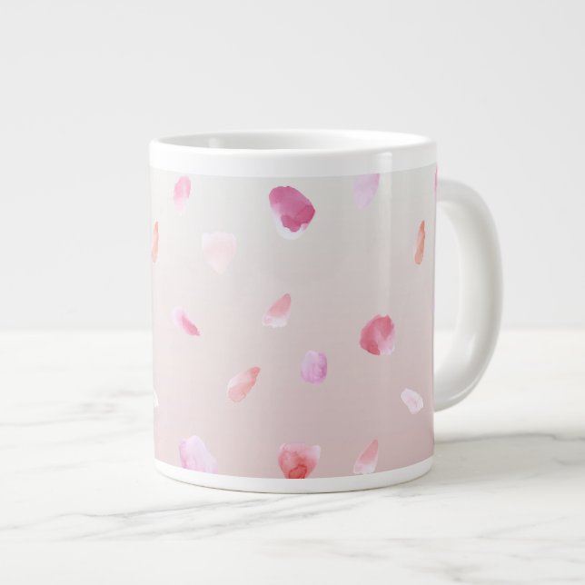 Romantic Ro Petals Jumbo Mugg (Framsida höger)