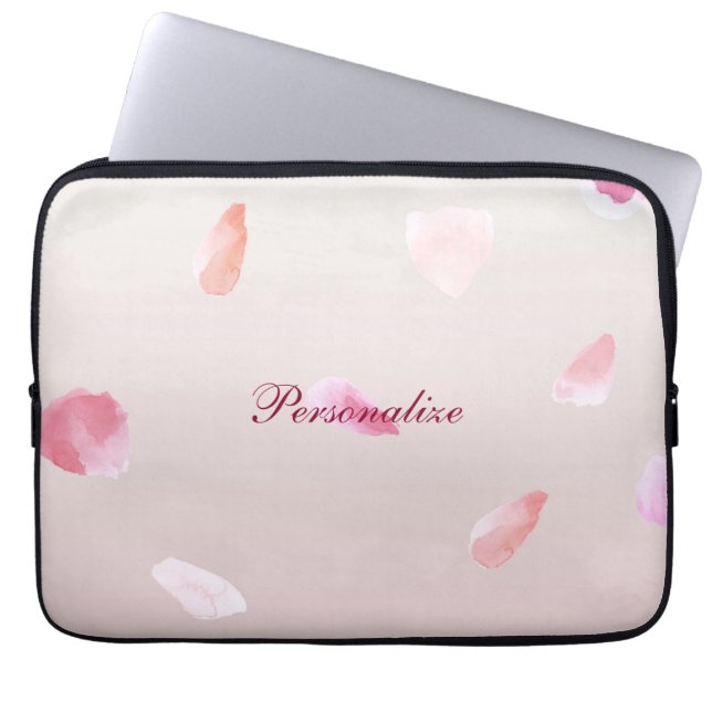 Romantic Ro Petals Laptop Fodral (Framsidan)
