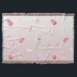 Romantic Ro Petals Mysfilt<br><div class="desc">Romantic Ro Petals rosa Peach söt chic          Vattenfärgsfärg blommigt</div>