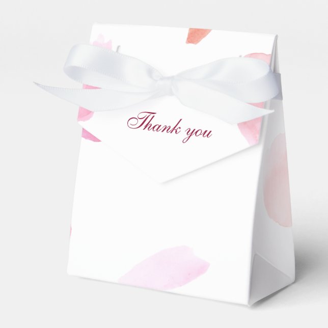 Romantic Ro Petals Presentaskar (Framsidan Sidan)