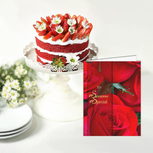 Romantic Ro Ro Card Tack Kort