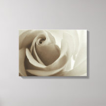 Romantic Ro Sepia Flower