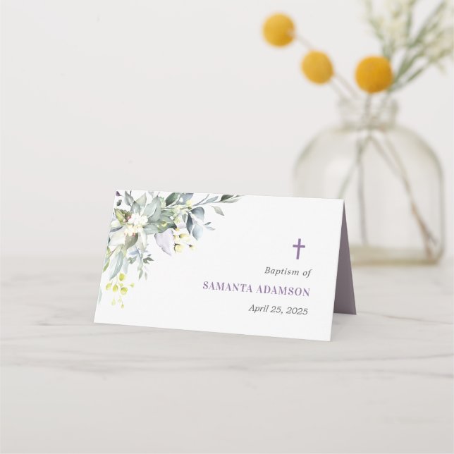 Romantic Ro | Stort kort för Dusty Rosa Bröllop (Baksida)