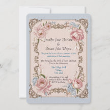 Romantic Rococo Blommigt Bröllop