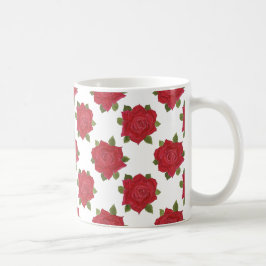 Romantic Röd ros Anpassningsbar Coffee Mugg