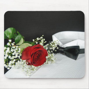 Romantic Röd ros Musmatta