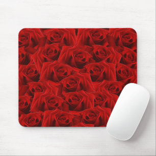Romantic Röd ros Musmatta