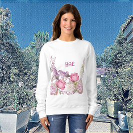 Romantic Rosa ros Valentine BAE Blommigt Anpassnin T Shirt