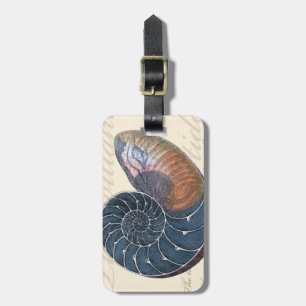 Romantic Seashell Bagagebricka