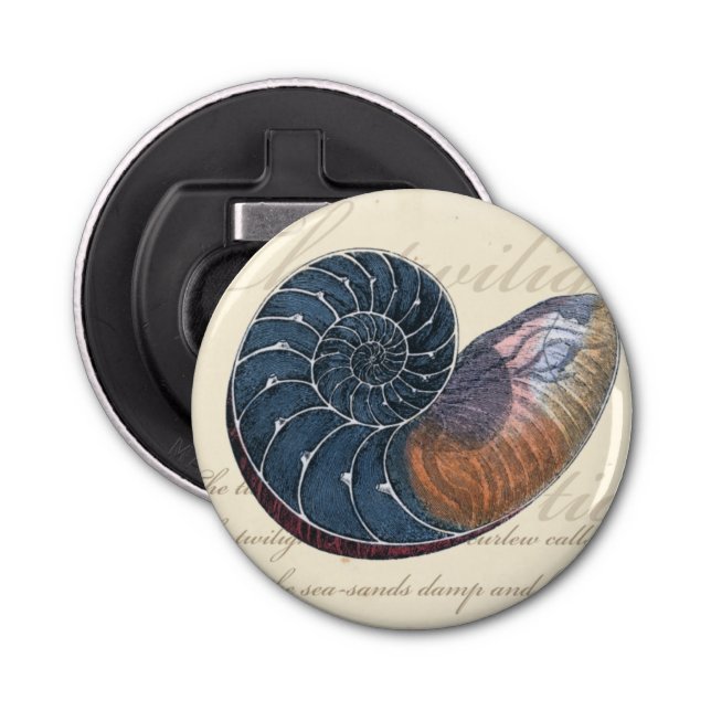 Romantic Seashell Flasköppnare (Framsidan)