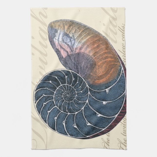 Romantic Seashell Kökshandduk (Vertikal)