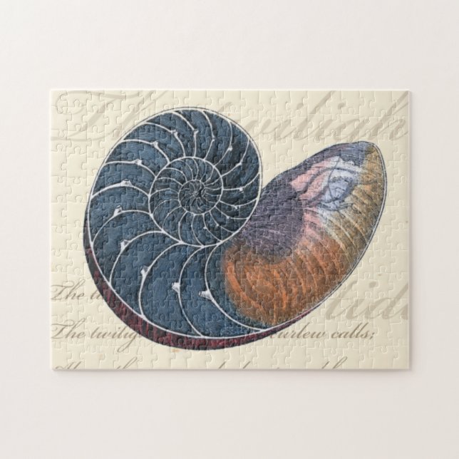 Romantic Seashell Pussel (Horisontell)