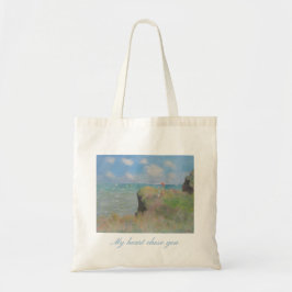 Romantic Seaside Art Tote Bag  Tygkasse