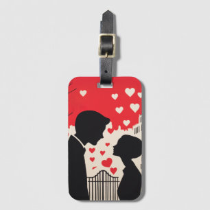 Romantic Silhouette par Cityscape Hearts Bagagebricka