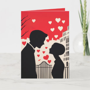 Romantic Silhouette par Cityscape Hearts Inbjudan