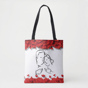 Romantic Silhouette par glamous Hearths Tygkasse