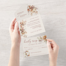 Romantic Simple Fält Flowers Bröllop