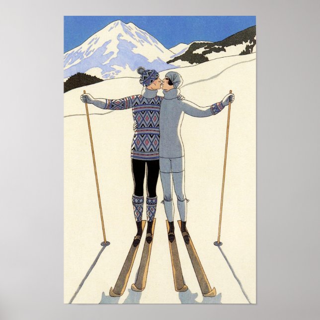 Romantic Skiing lite Poster (Framsidan)