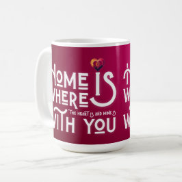 Romantic Soulmate Valentine's Day Two-Tone Mug Kaffemugg