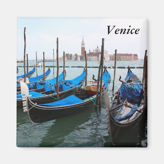 Romantic ställe i Venedig Magnet (Framsidan)