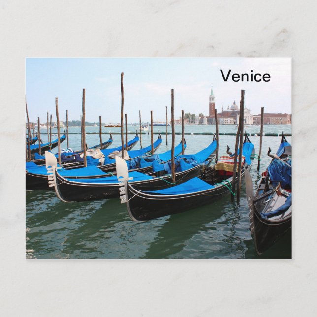Romantic ställe i Venedig Vykort (Framsida)